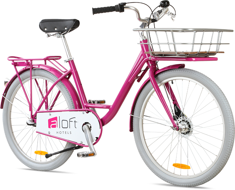 Hotel bicycles for the Aloft hotels.